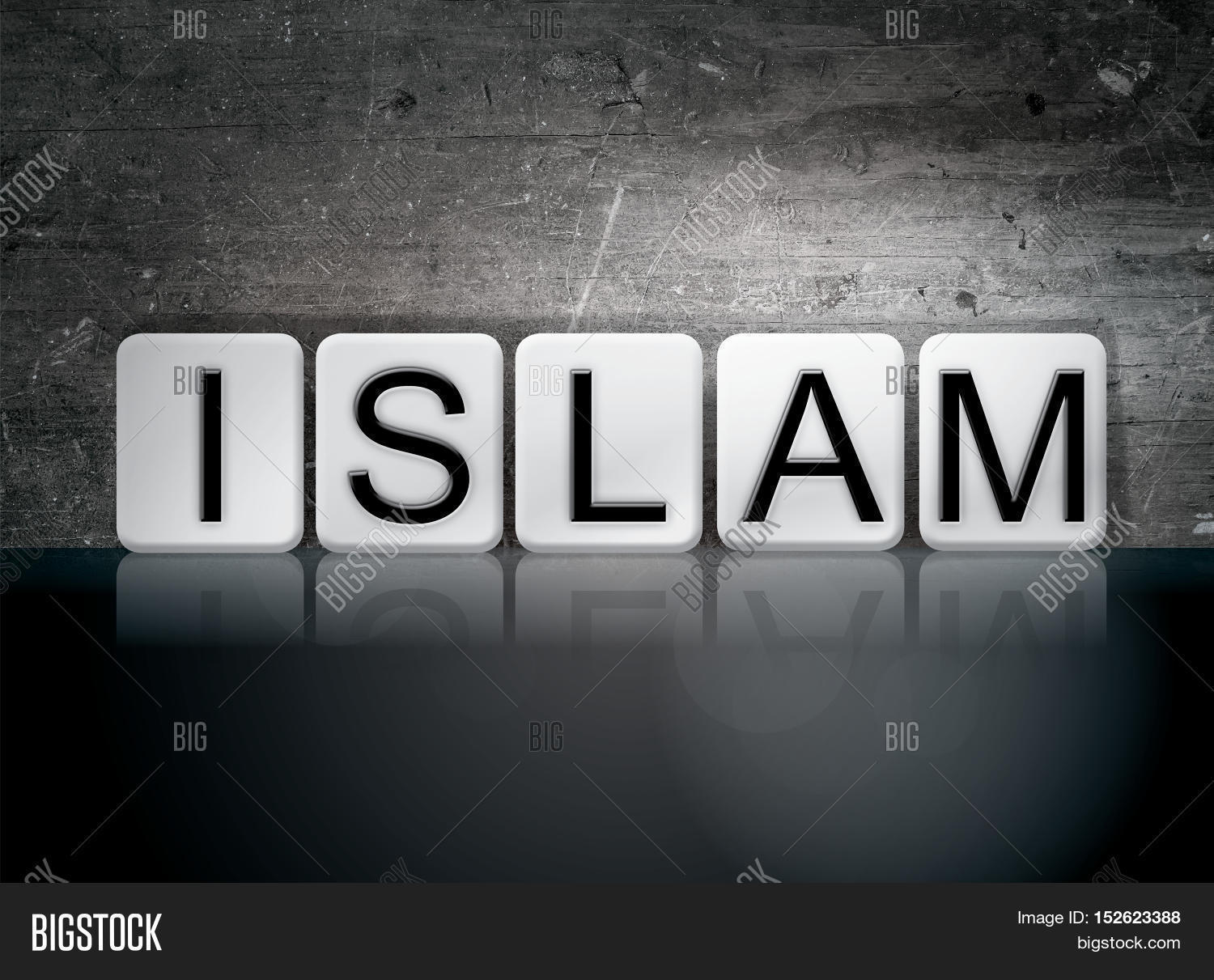 Islam Tiled Letters Image & Photo (Free Trial) | Bigstock