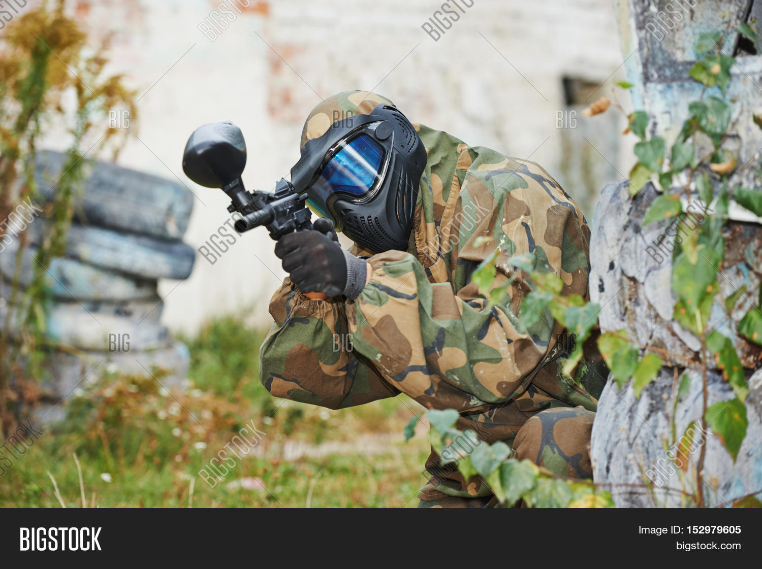 Paintball Player Image & Photo (Free Trial) Bigstock