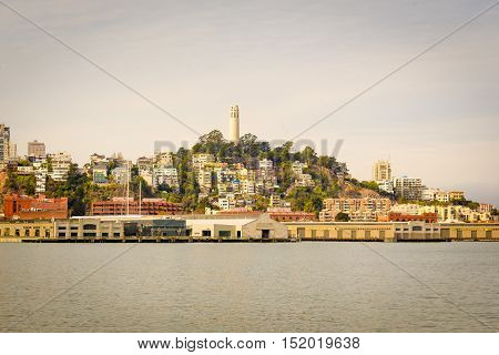 Port Of San Francisco View Departing The Port Of Oakland