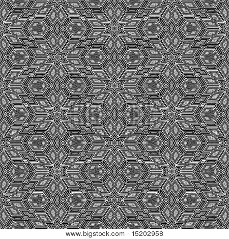 Escher krychle grafika bezešvé