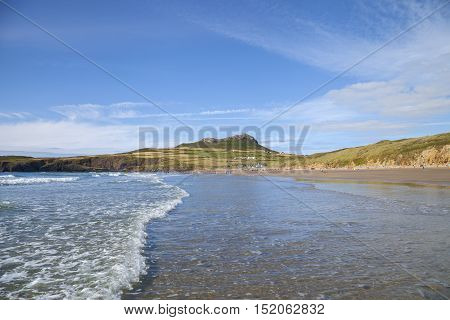 Whitesands Bay in Pembrokeshire, Wales, Great Britain