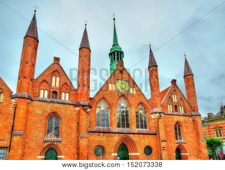 Heiligen-Geist-Hospital or Holy Spirit Hospital in Lubeck - Schleswig-Holstein, Germany