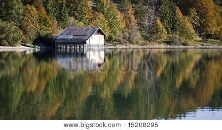 Obrázek Walchensee v Bavorsku, Německo