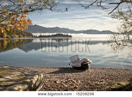 Obrázek Walchensee v Bavorsku, Německo