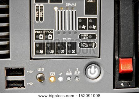 storage area with scsi hard drives