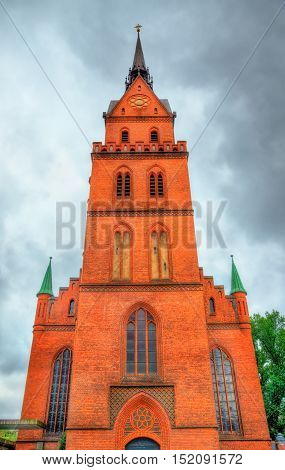 The Sacred Heart Church in Lubeck - Germany
