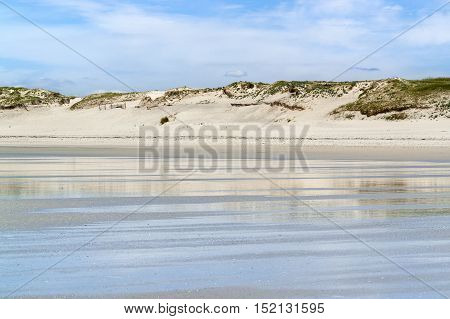 Sunny Beach In Brittany