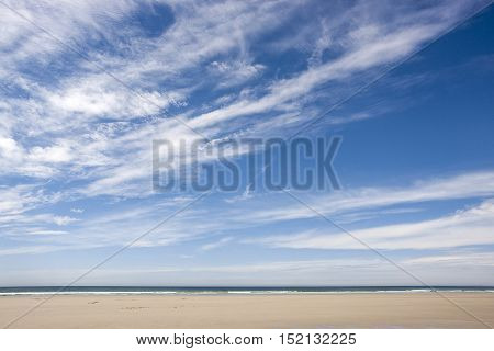 Sunny Beach In Brittany