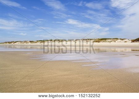 Sunny Beach In Brittany