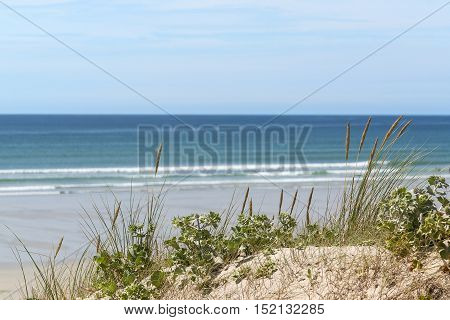 Sunny Beach In Brittany