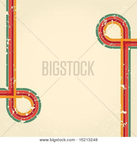 vector retro abstract background