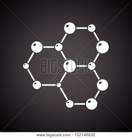 Icon Of Chemistry Hexa Connection Of Atoms