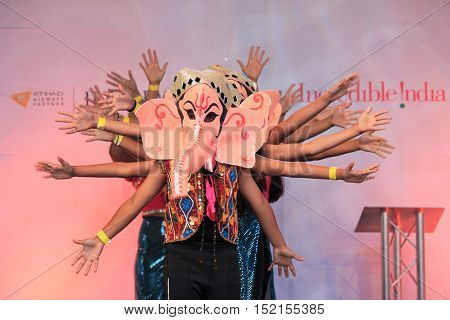 London, Uk. 16Th October, 2016. The Mayor Of London Festival Of Dewali Performers And Scenes At Traf