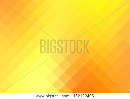 background with yellow and orange squares gradient