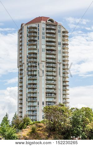 New Condo Balconies in Nanaimo British Columbia