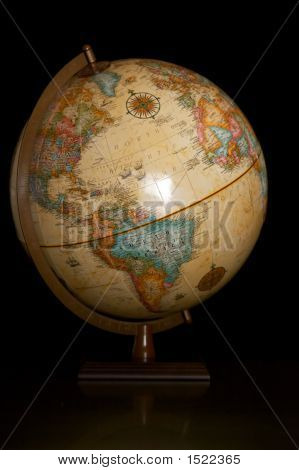 Globo en escritorio