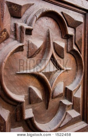 Detail einer alten Tür