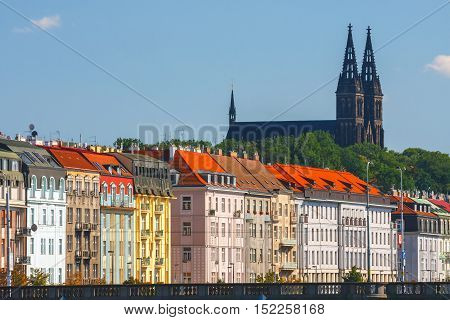 Prague, Czech Republic, September 20, 2011: Architecture In Historical Center Of Prague. Prague Is T