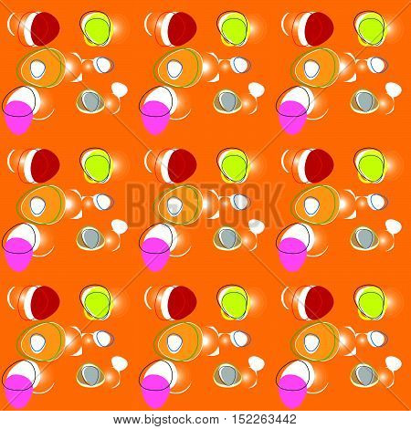 abstract pattern with vibrations of light (color)