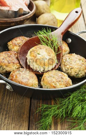 Burgers With Fish And Potato