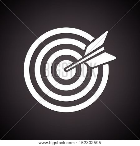 Target With Dart In Bulleye Icon