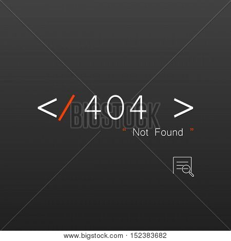Vectors Abstract background 404 connection error internet
