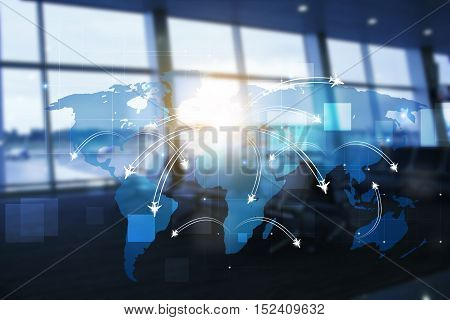 Business Avaitaion Background