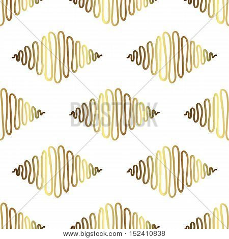 Golden glitter seamless texture. Modern stylish pattern.