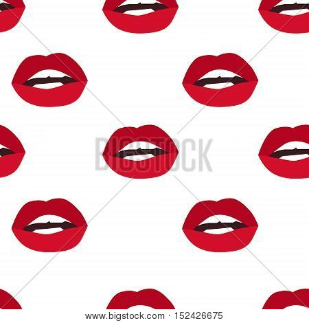 lips illustration, fashion textiles. seamless. lips seamless vector