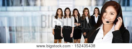 Confident businesswoman who is ready for work