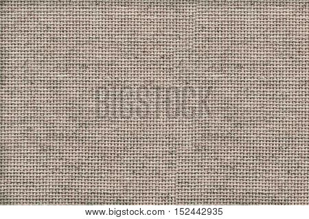 Texture Of Woven Fabric. Gray Blanket.