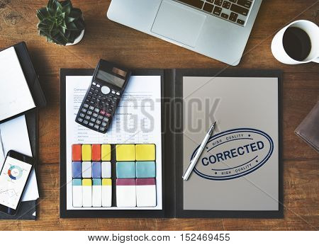 Corrected Solved Fix Method Modify Amend Concept