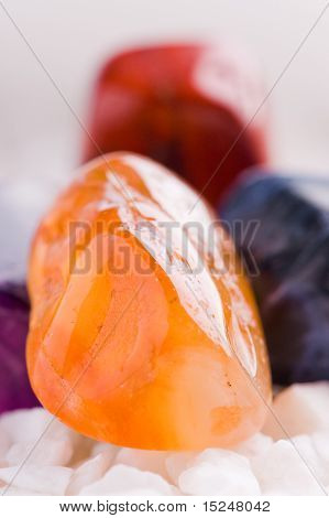 많은 다른 자연적인 돌