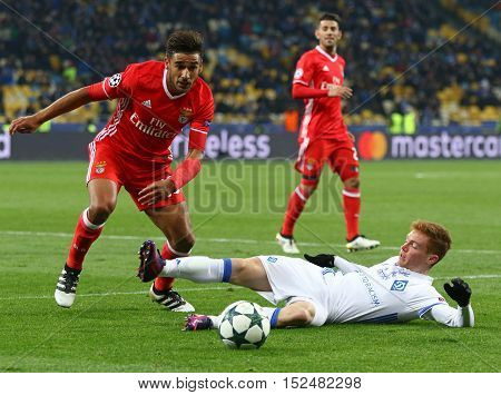 Uefa Champions League: Fc Dynamo Kyiv V Benfica