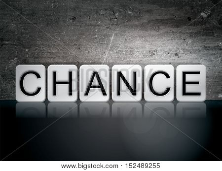 Chance Tiled Letters Concept And Theme