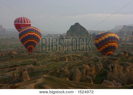 Ballonfahrten in Kappadokien Türkei