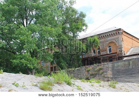 Old water mill in Migeya village Ukraine