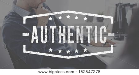 Authentic Legitimate Professional Business Concept