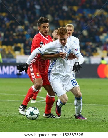 Uefa Champions League: Fc Dynamo Kyiv V Benfica