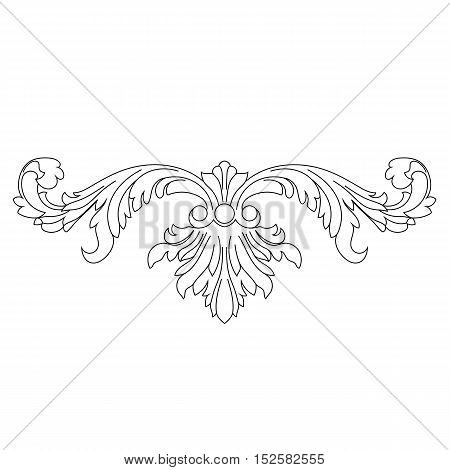 Vintage pattern, baroque pattern, frame pattern, scroll ornament pattern, engraving pattern, border pattern, floral patttern, retro pattern. vector