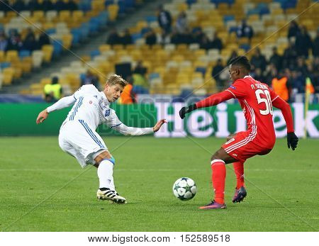 Uefa Champions League: Fc Dynamo Kyiv V Benfica