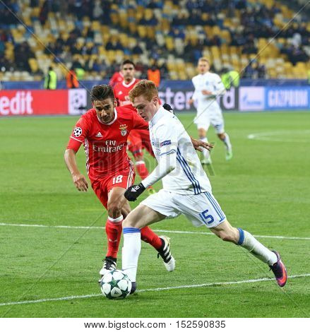 Uefa Champions League: Fc Dynamo Kyiv V Benfica
