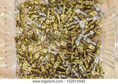 Crimp Terminal, Or Connectors, Or Female Disconnect Terminal In The Box