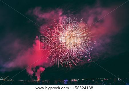 fourth of july fire works in coney island