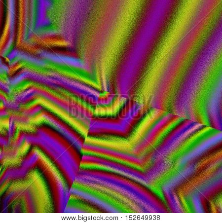 Abstract Blurred Rainbow Square Form Bright Background