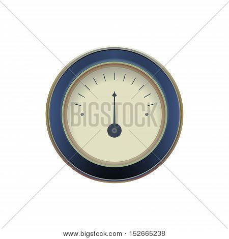 illustration of a pressure meter gauge Vector illustration