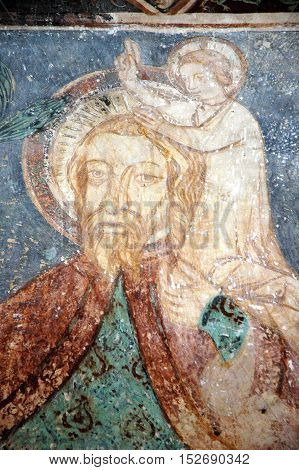 Old Fresco And Painting