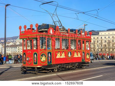 Zurich, Switzerland - 6 December, 2015: the 