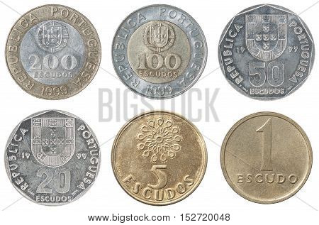 Full Set Of Portugal Coin