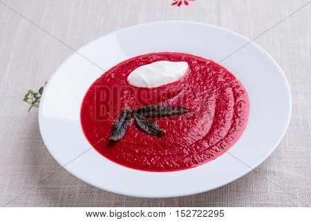 Beetroot Cream Soup